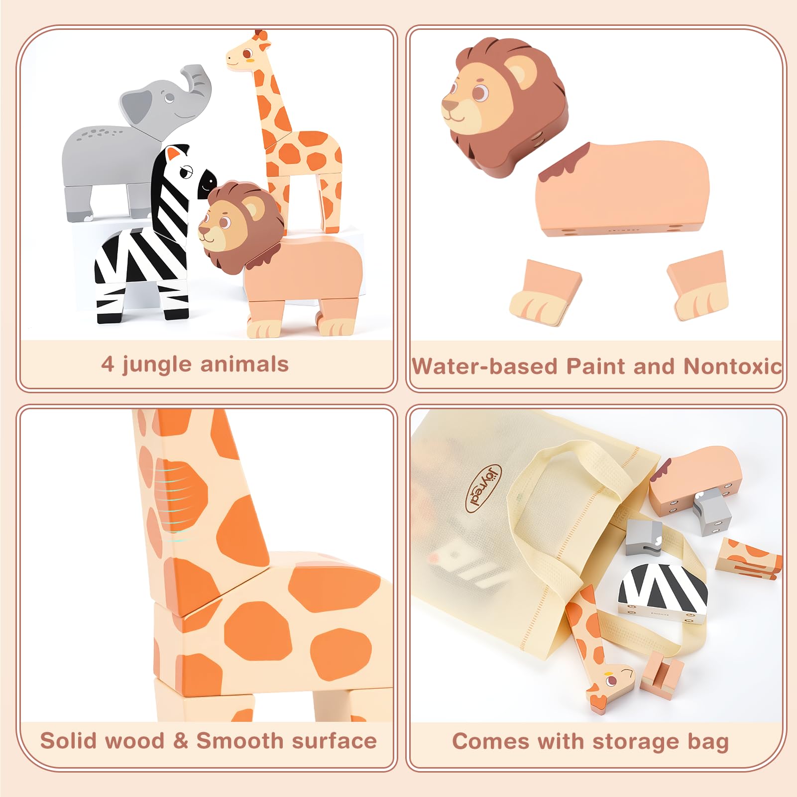 Joyreal easy-storage carrier bag helps tidy up after adventures.