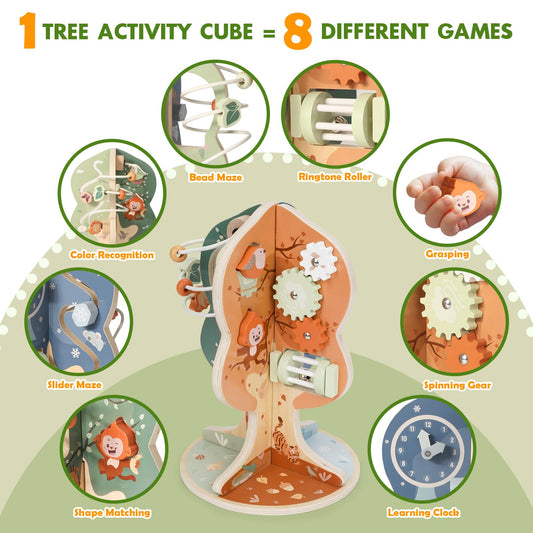 Joyreal forest-side patterns encourage colors and shapes during play