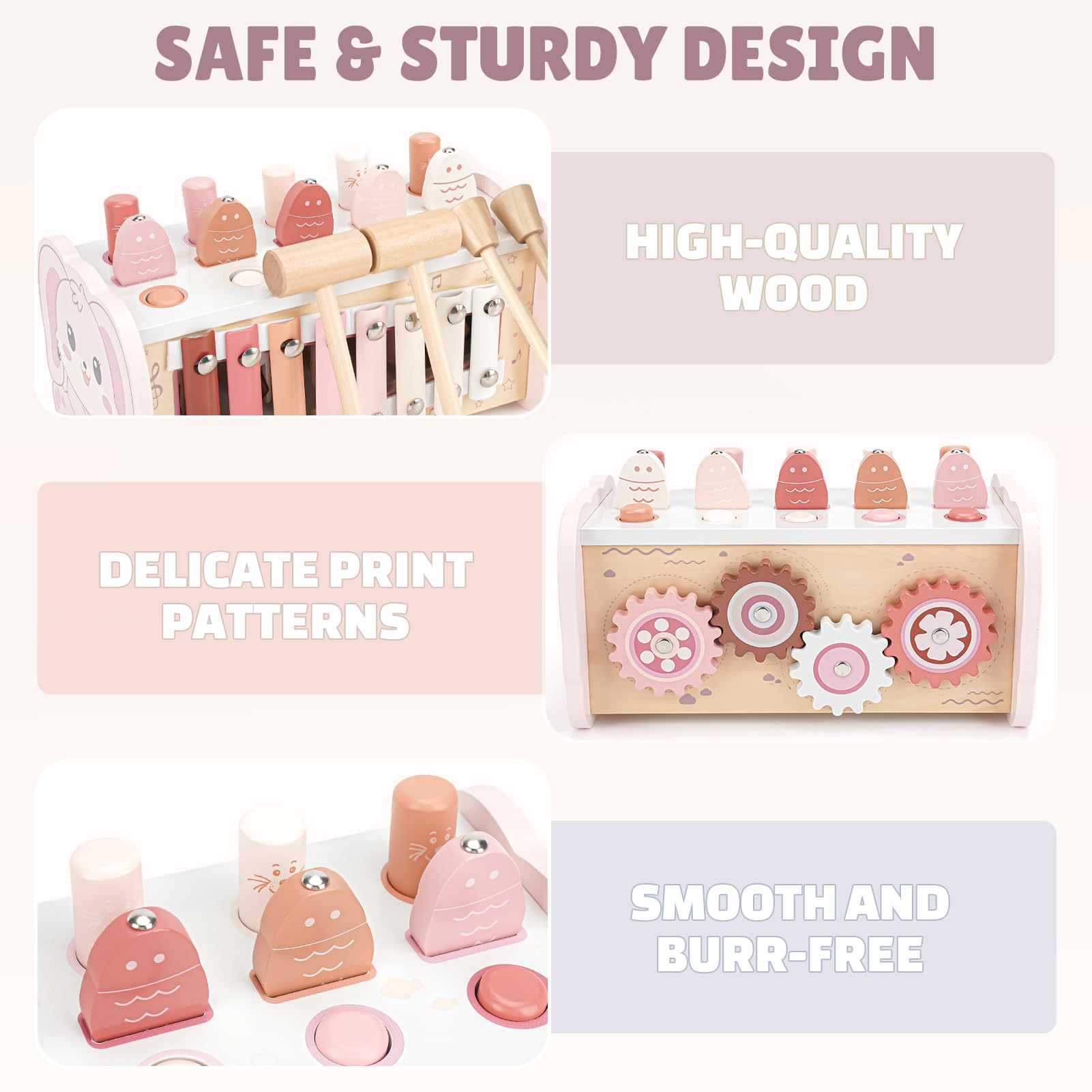 Joyreal gift-ready packaging makes a charming present for 1-3 year olds.