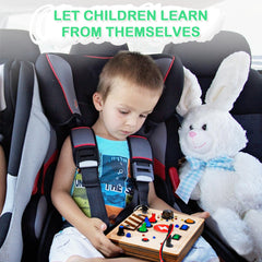 Joyreal baby toy with easy-press buttons improves early dexterity.