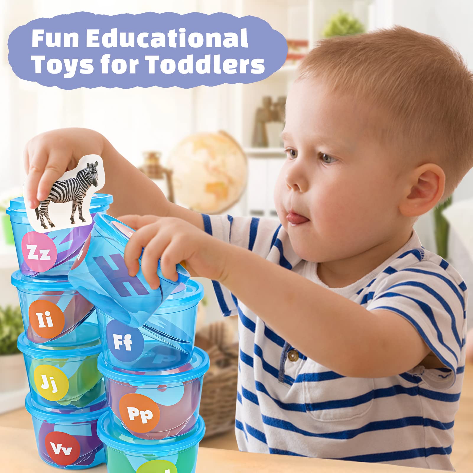 Joyreal lid display shows uppercase and lowercase letters at a glance.