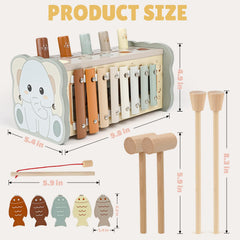 Joyreal neutral color palette playset creates a calming, focused play environment