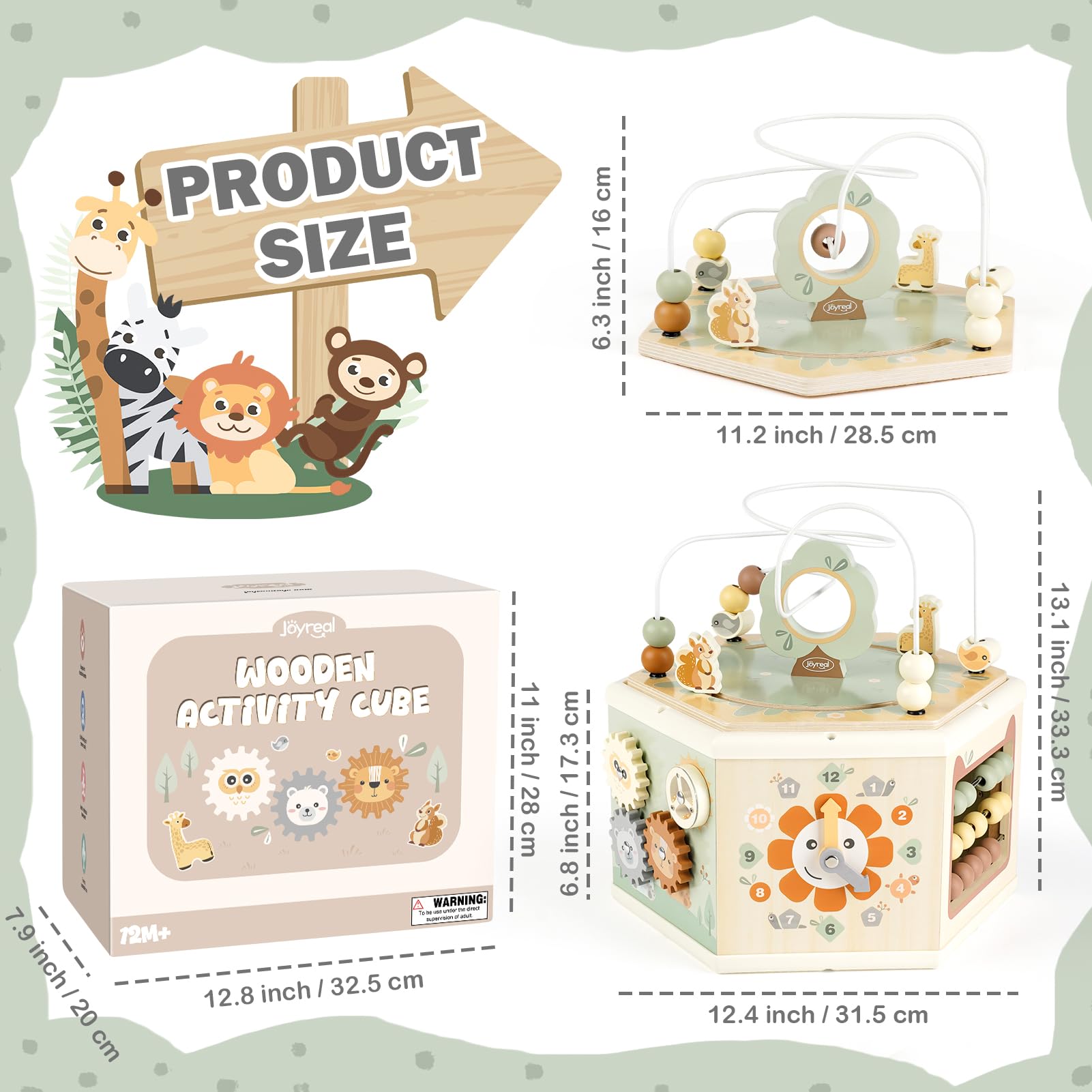 Joyreal top storage design keeps playroom tidy after lively sessions