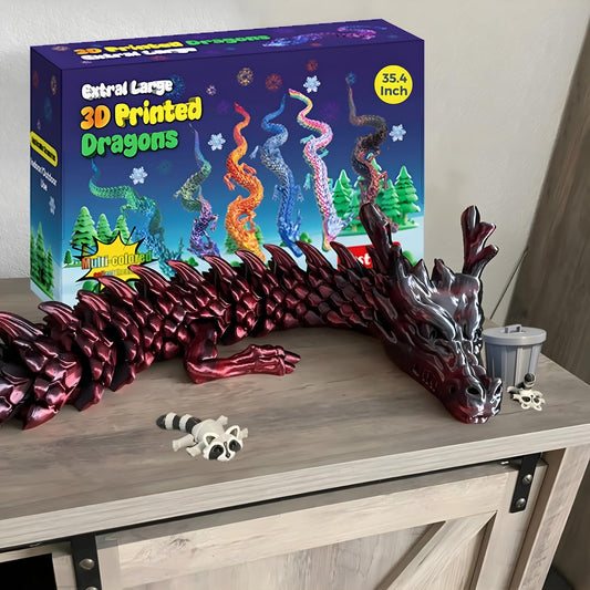 Joyroud dragon horns and joints show durable, pose-ready design.