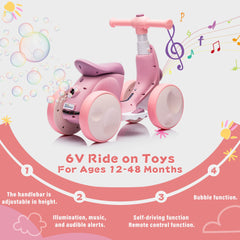 JoyRydz remote control guides first rides for safer balance practice