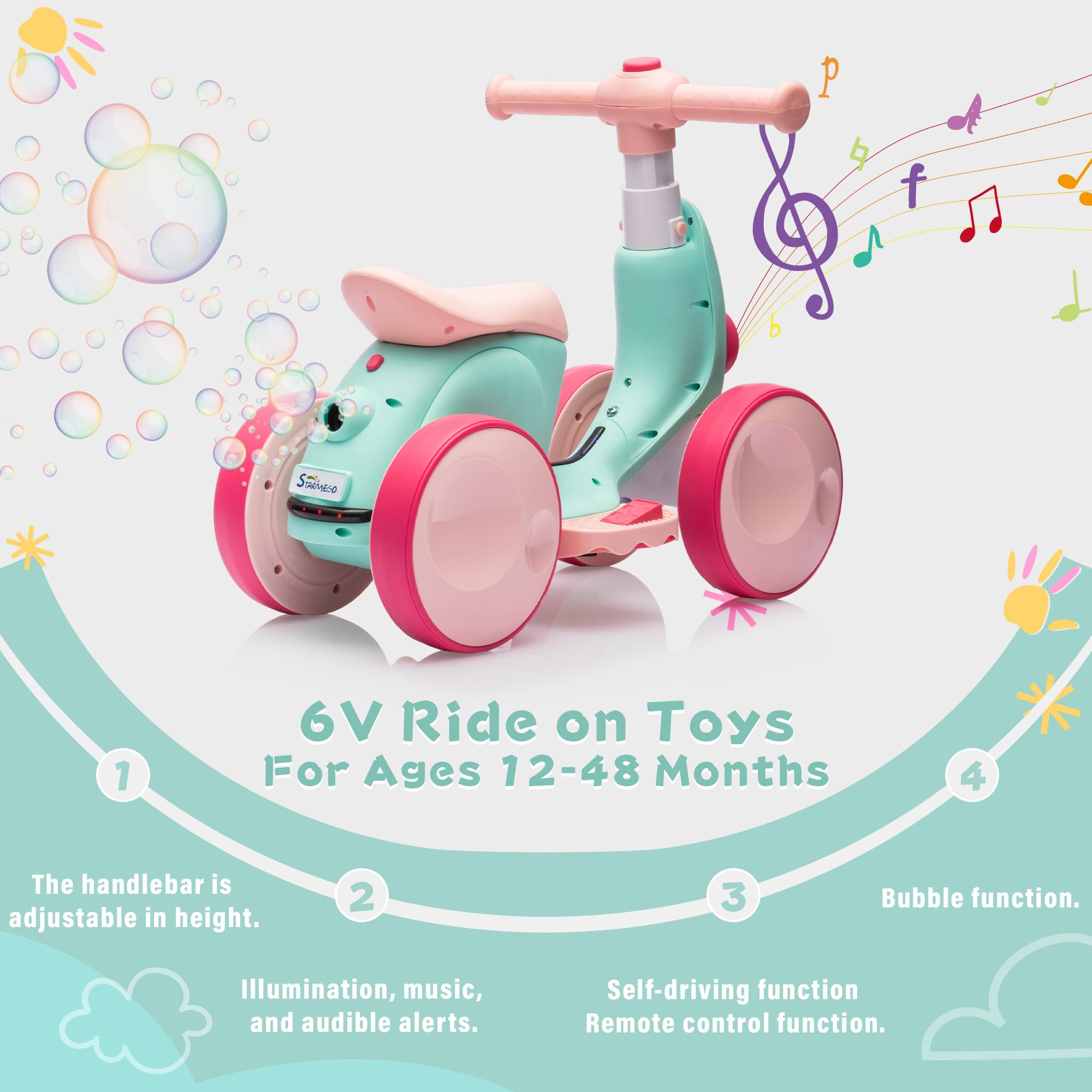 JoyRydz remote-control enables guided, safe rides for caregivers and kids.