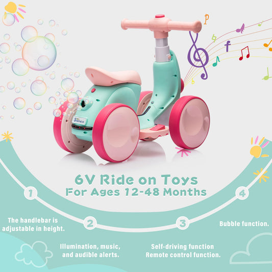 JoyRydz remote-control enables guided, safe rides for caregivers and kids.