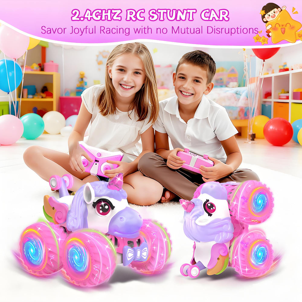 JOYSINTOY unicorn gift packaging makes a cute present.