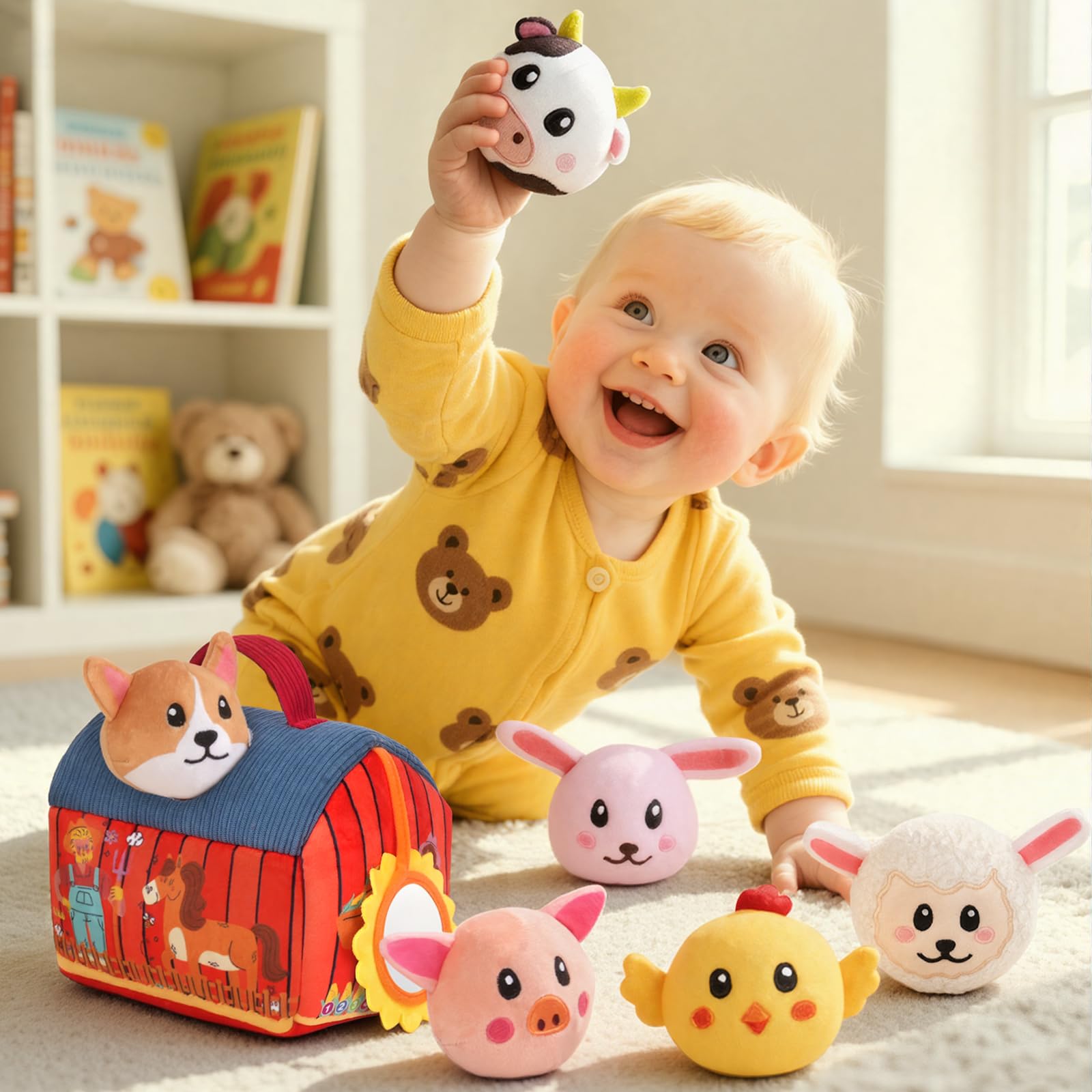 JOYSINTOY Montessori sensory gift set – thoughtful present that supports early exploration.