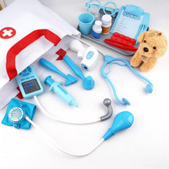 JOYSINTOY doctor kit toddlers costume hat badge for immersive dress-up doctor play