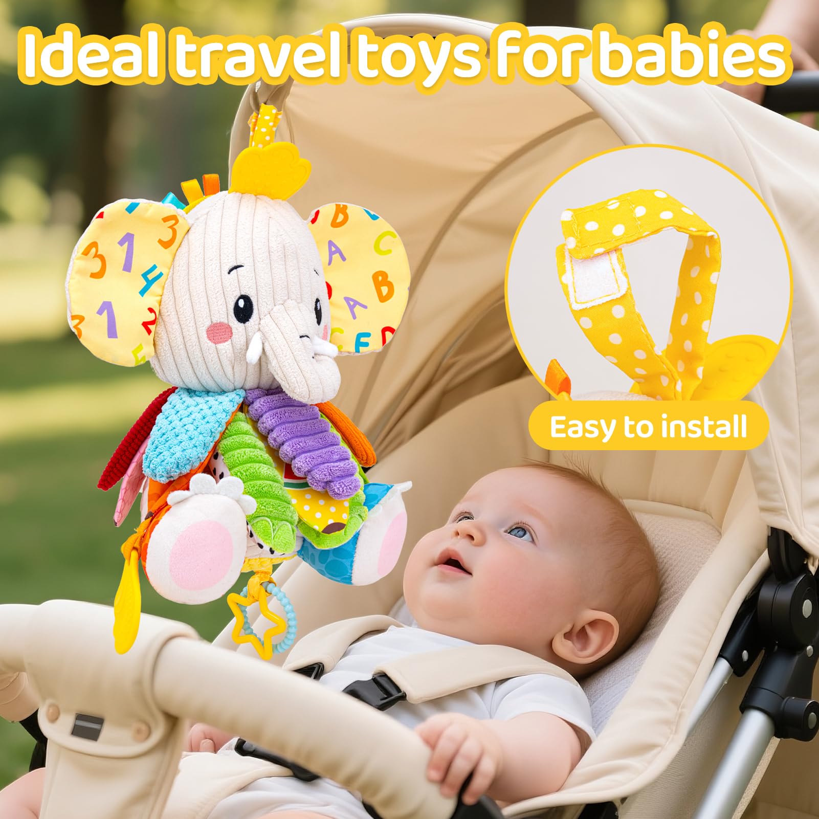 JoySpark Elephant gift-ready packaging for baby shower gifts.