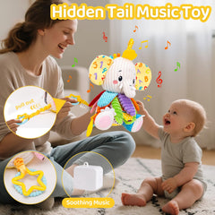 JoySpark Elephant textured flaps invite interactive discovery.