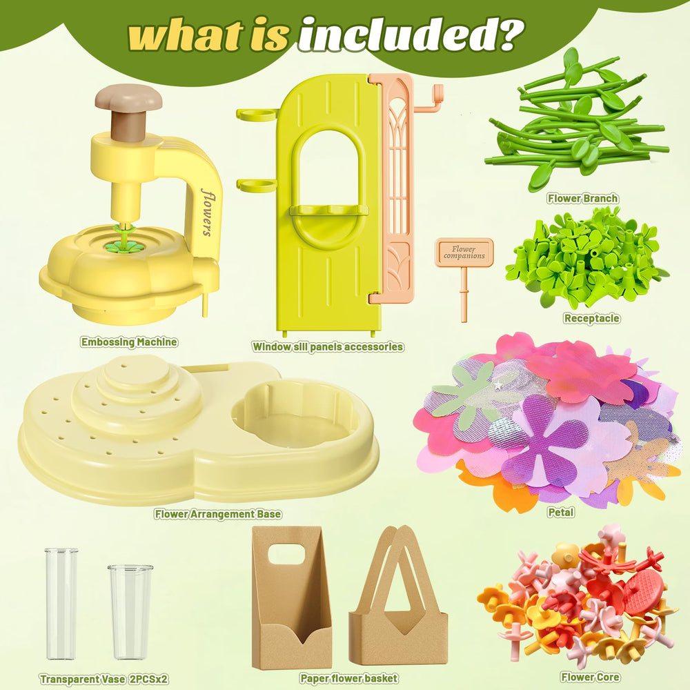 JoySpark gift-ready flower kit ideal for birthdays and special occasions.