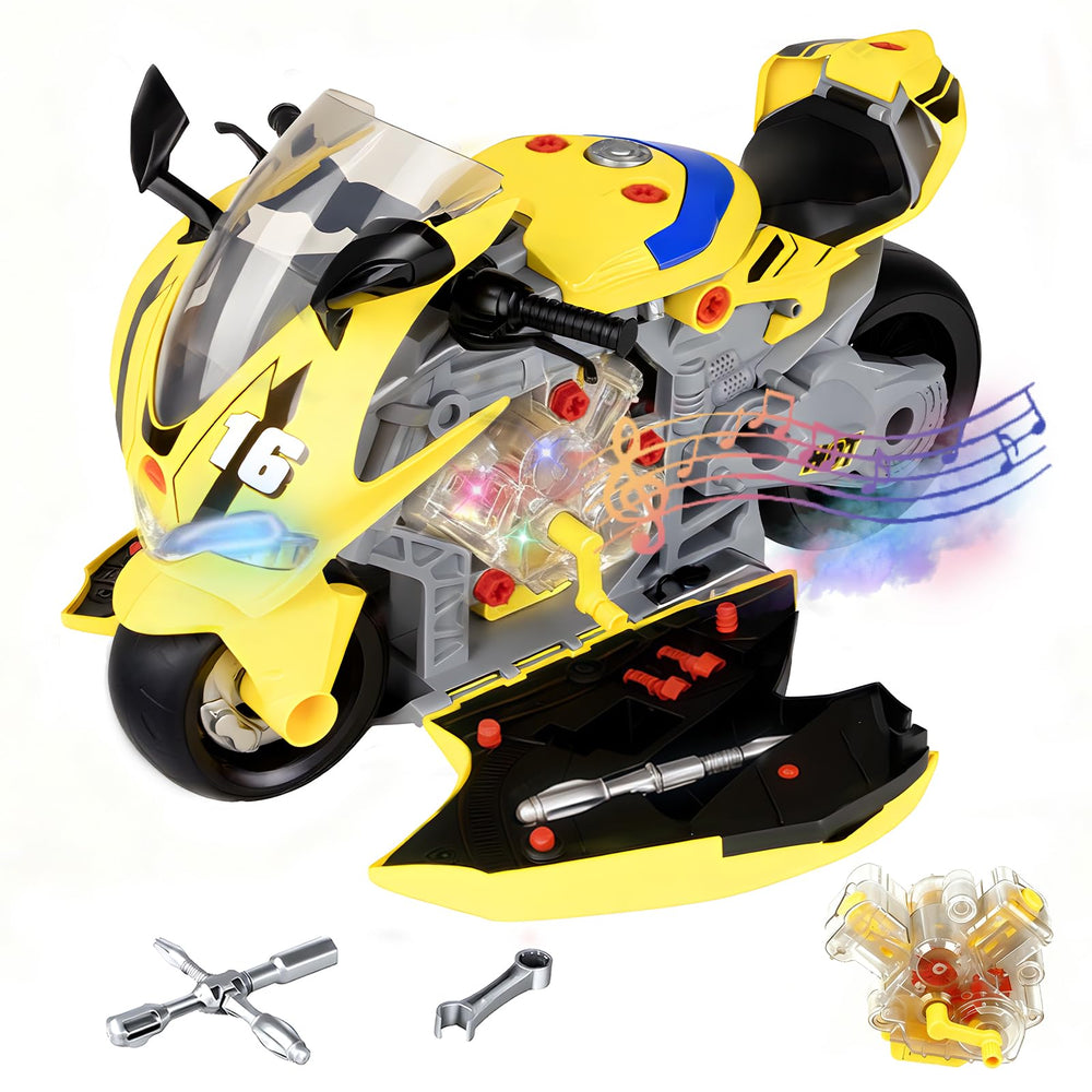 JoySpark Toys battery compartment ready for instant engine start