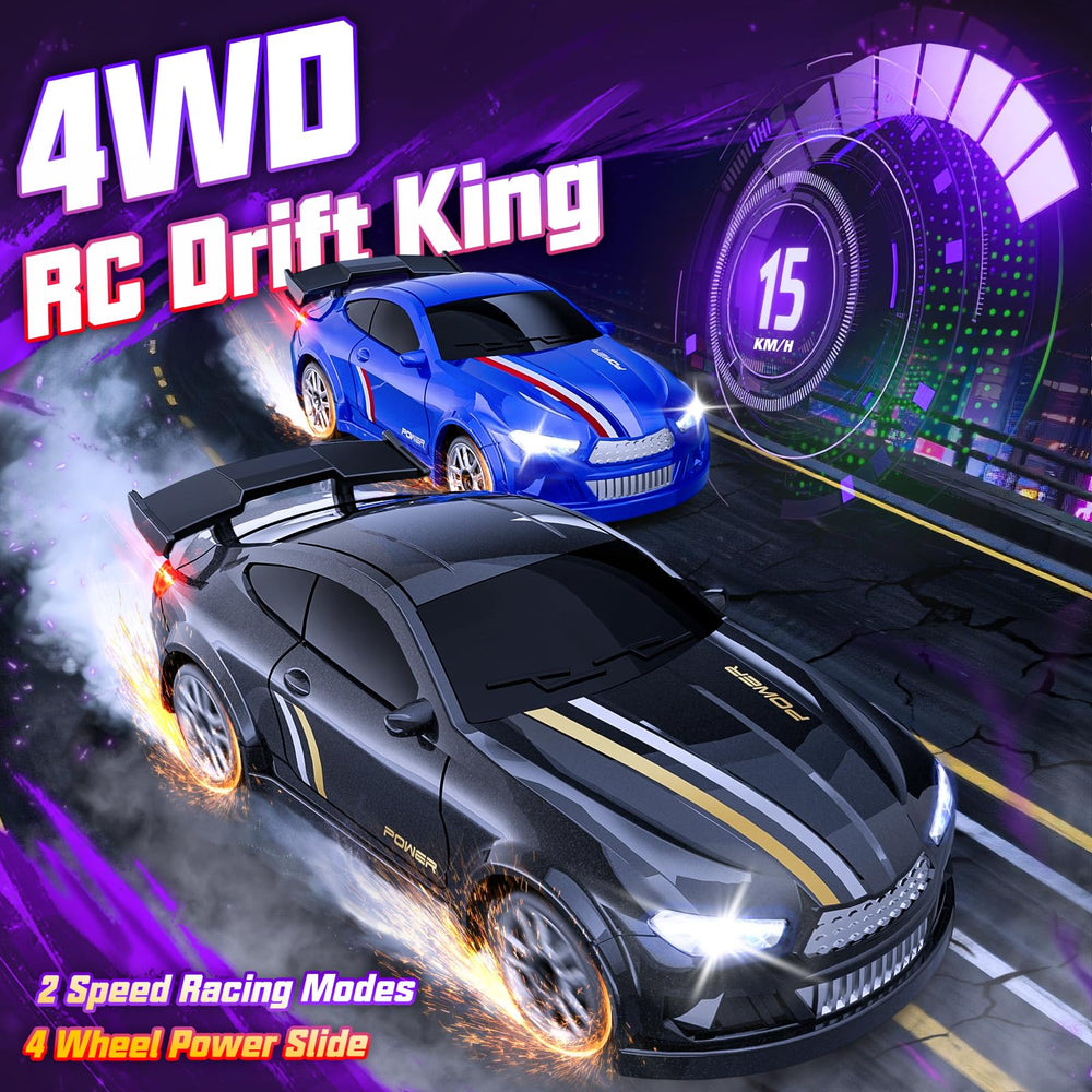 JoySpark 2-speed drift car offering high-speed and precise drifting.