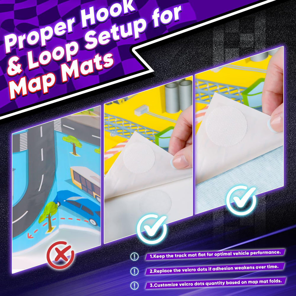 JoySpark full kit includes car, remote, barriers, mat, and tools.
