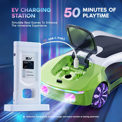 JoySpark Toys Type-C charging station mirrors real EV charging