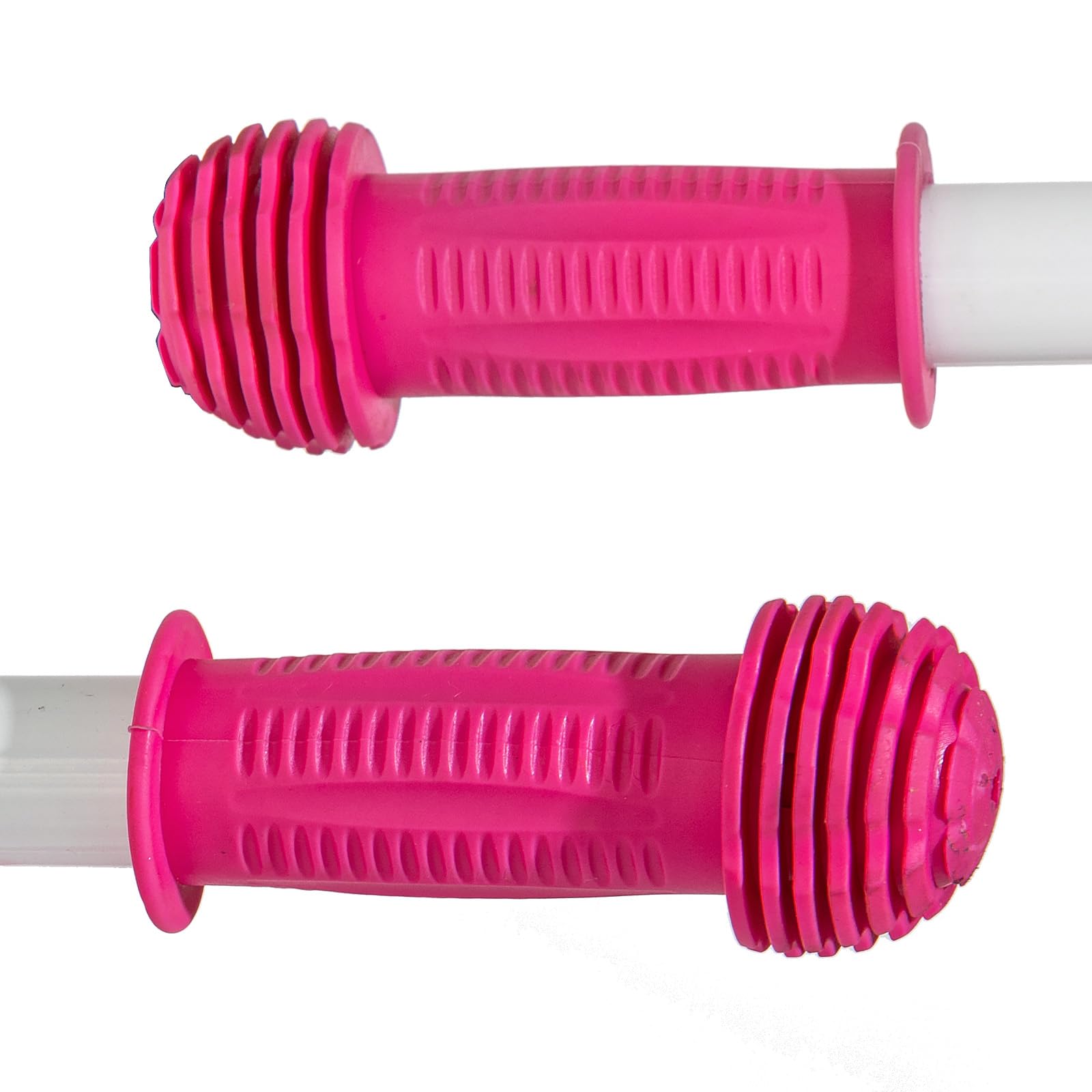 JOYSTAR 12-inch balance bike handlebar closeup with soft grips.