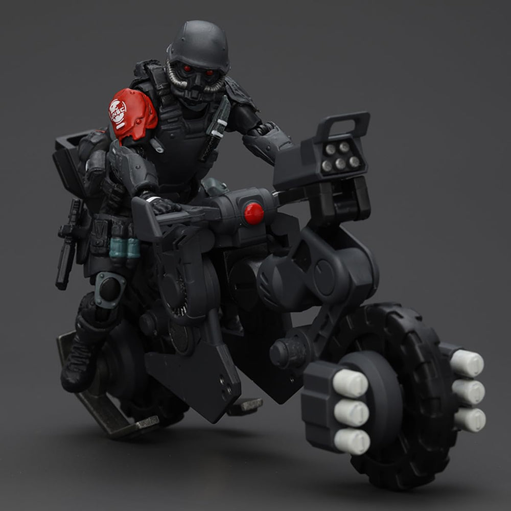 JOYTOY FEAR XS-01 Night Raid articulation enables dynamic posing.