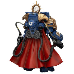 JOYTOY Marneus Calgar gauntlets close-up emphasizes articulated grip.
