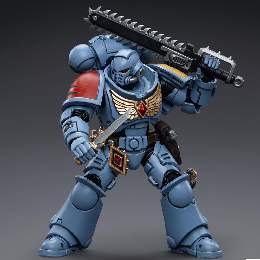 JOYTOY Space Wolves Intercessors is a valued addition to a sci-fi collection.