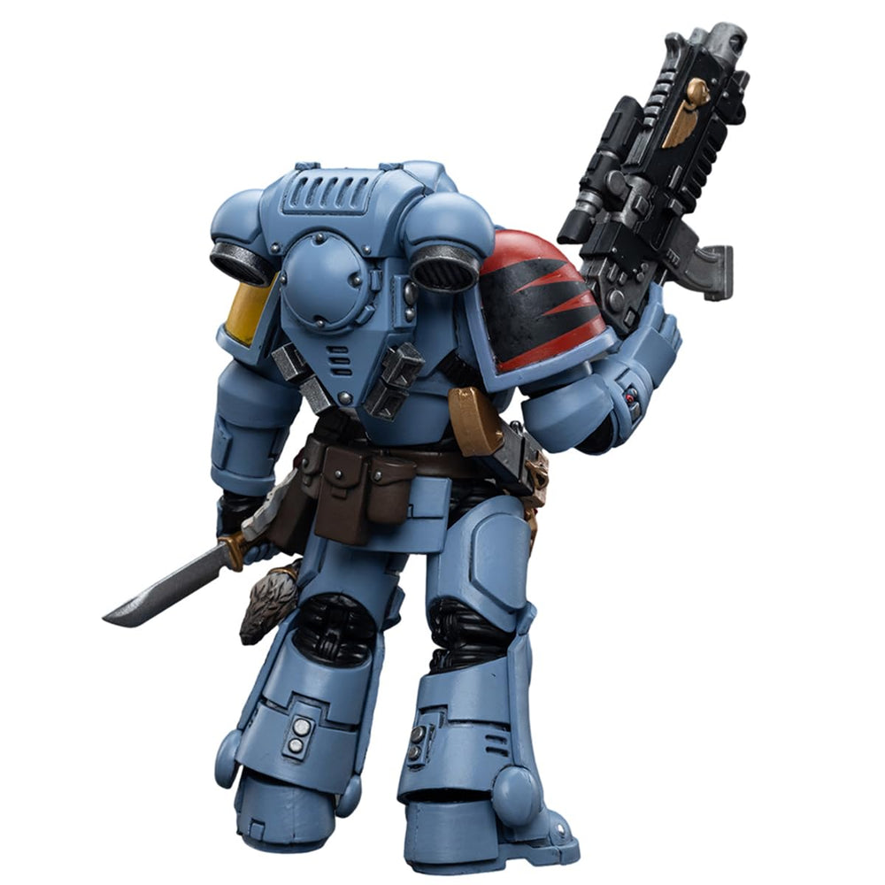 JOYTOY Space Wolves Intercessors vintage packaging enhances shelf appeal.