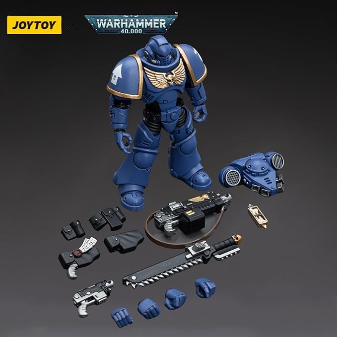 JOYTOY Ultramarines Intercessors fit 1/18 dioramas and collections