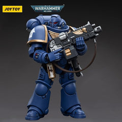 JOYTOY Ultramarines Intercessors weathered effects enhance battle-ready look