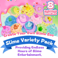 Joytry clear slime collection provides shimmering clarity for sensory exploration