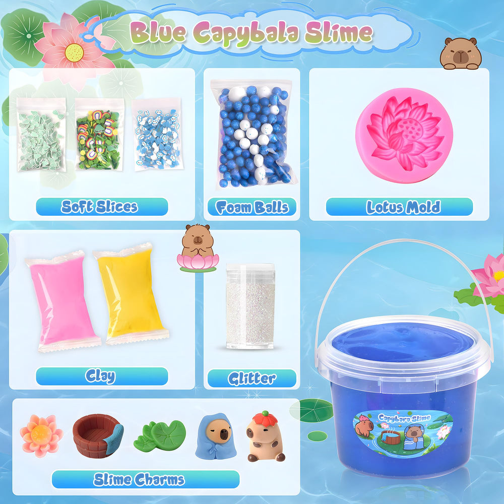 Joytry kid playing with slime promotes hands-on creativity