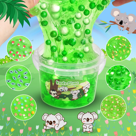 Joytry Koala Slime Kit mix-ins assortment for creative slime textures during play