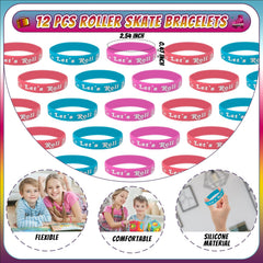 Joyvorite roller skate tattoo stickers with vibrant designs