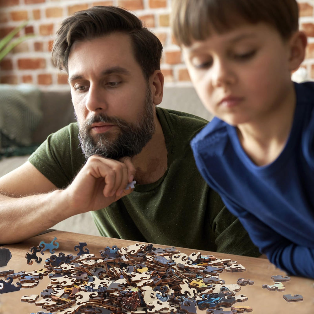 Jozutoyz family puzzle session promotes togetherness and fun