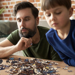 Jozutoyz family puzzle session promotes togetherness and fun