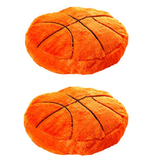 JPORSHU basketball pillow front view showcases plush softness and playful design