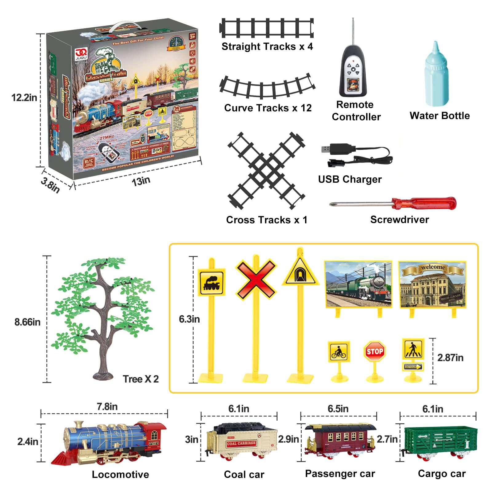 JQ JUQU safe ABS plastic construction meets child-safety standards.
