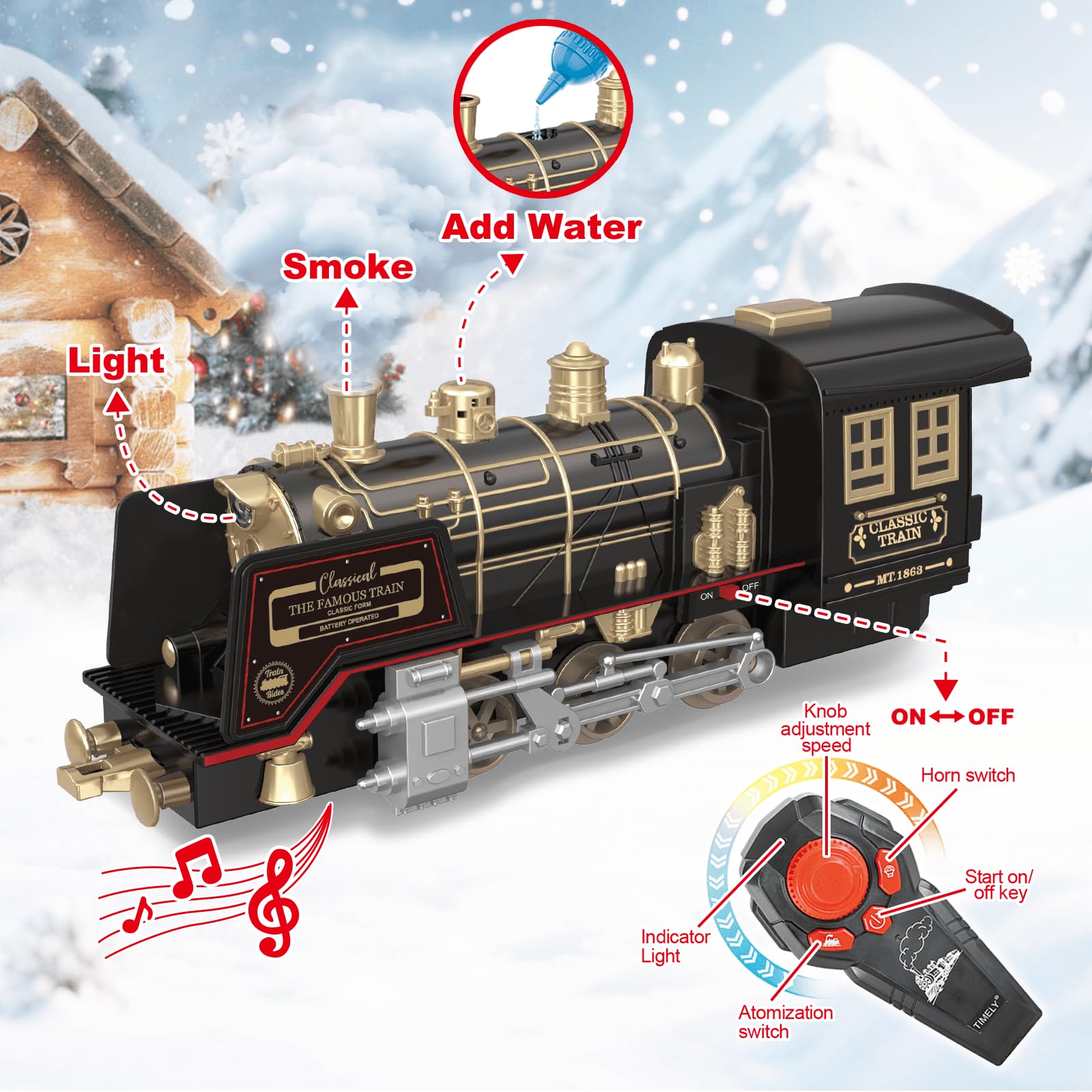 JQ JUQU coal car designed for imaginative cargo play.