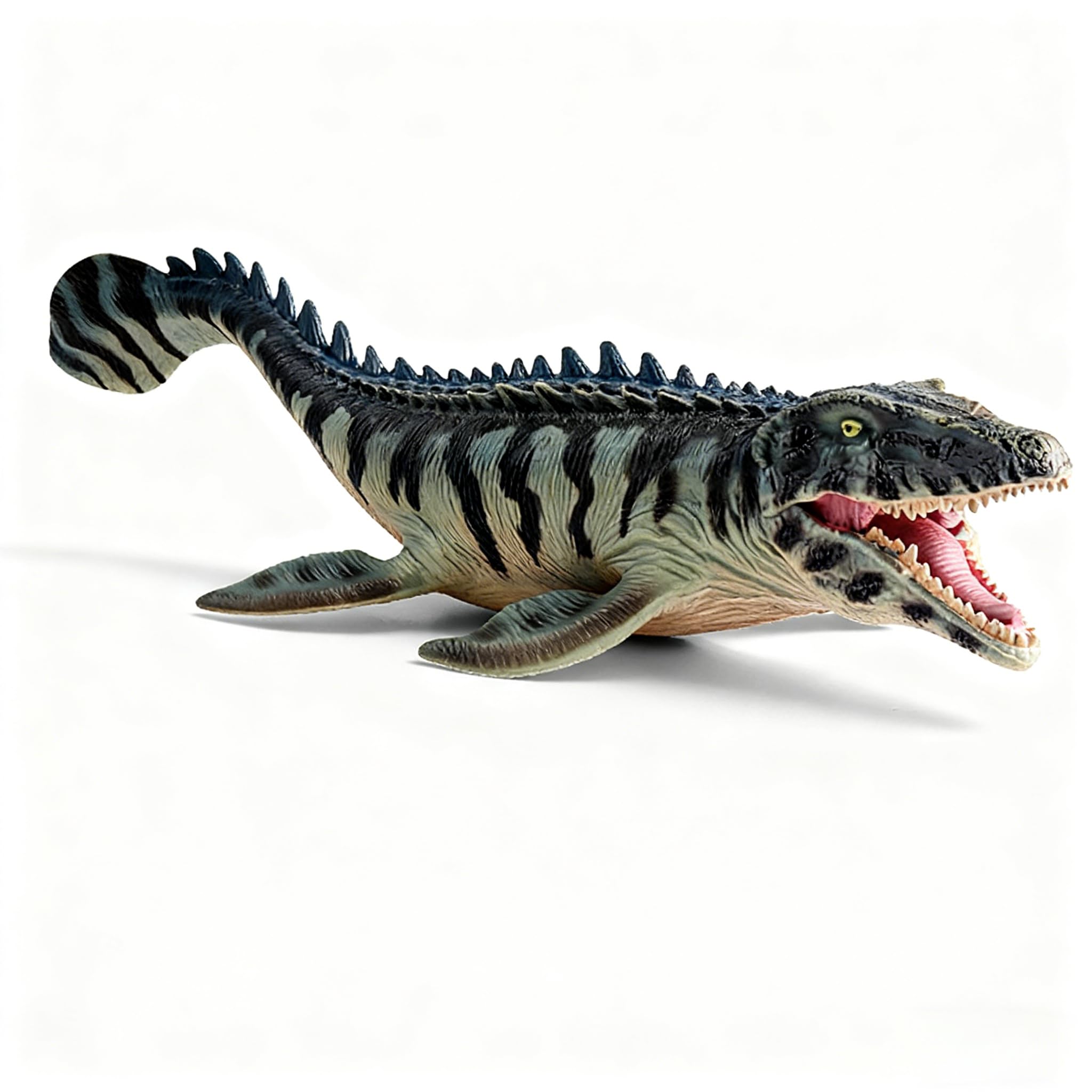 JQWW Mosasaurus rich coloring and texture invite close inspection.