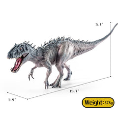 JR PARK 2Pcs Tyrannosaurus Rex open-mouth pose ideal for interactive storytelling.