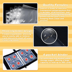 Jravkfi binder with wrist strap, ideal for travel to events or shows.