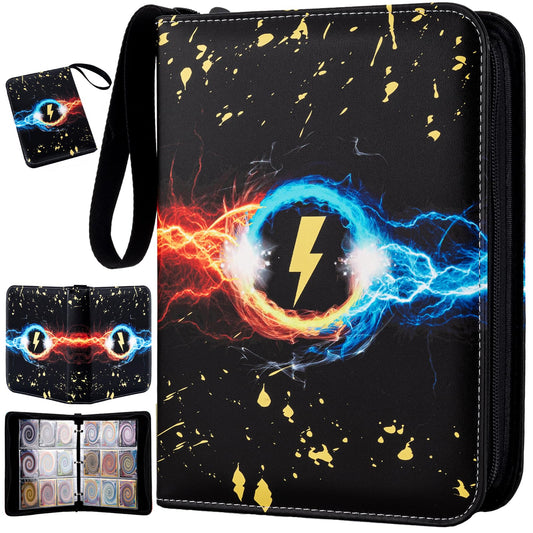 Jravkfi 9-pocket binder front cover shows a durable display-ready design