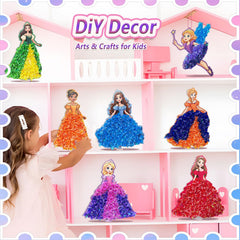 Finished JRD&BS WINL princess decor ready for display and play