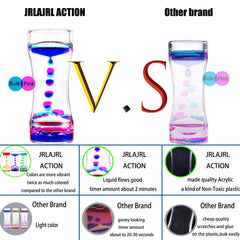 JRLAJRL bubbles flow in a mesmerizing trail to ease anxiety.