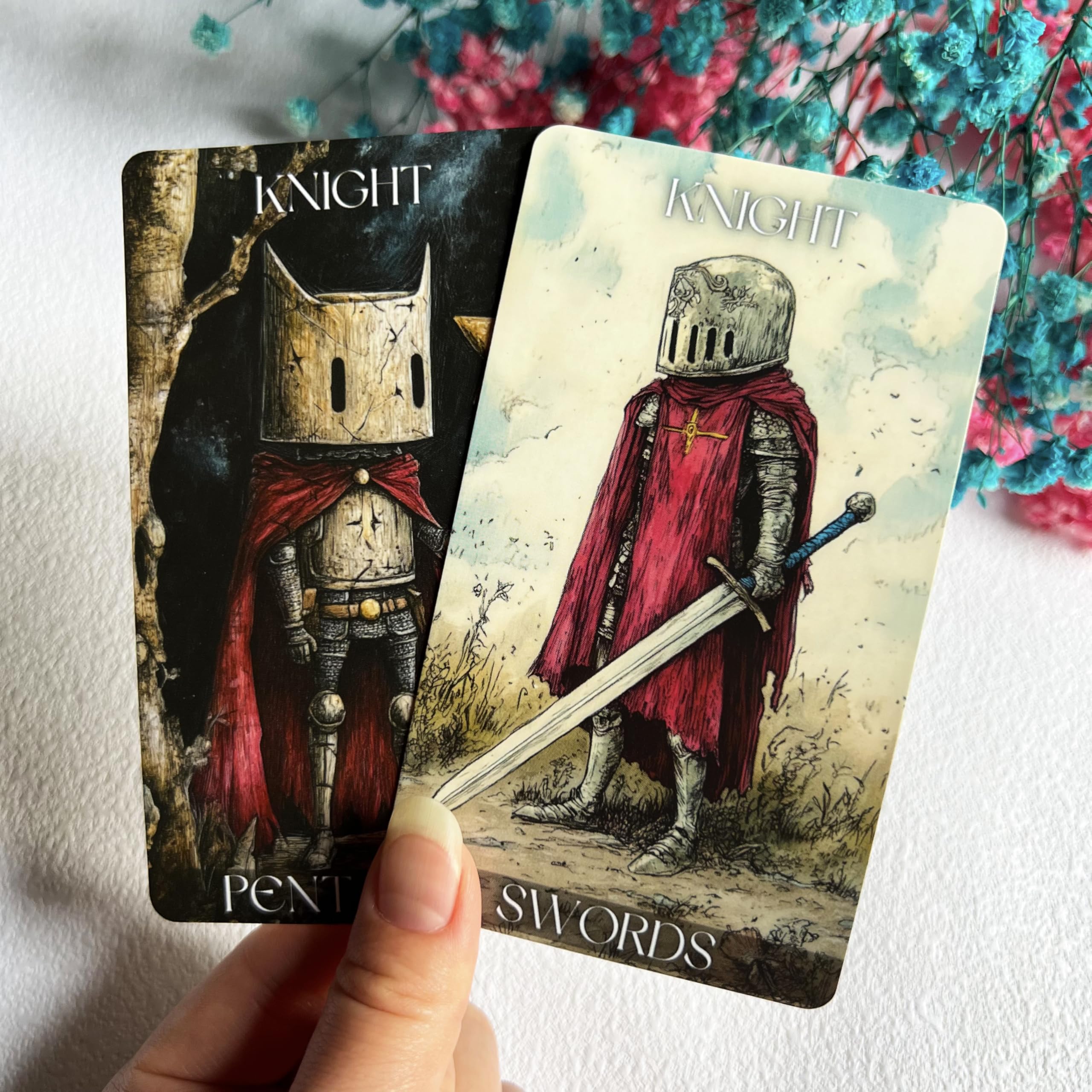 Jrskvaro Daydream cards being shuffled for a beginner-friendly reading session.