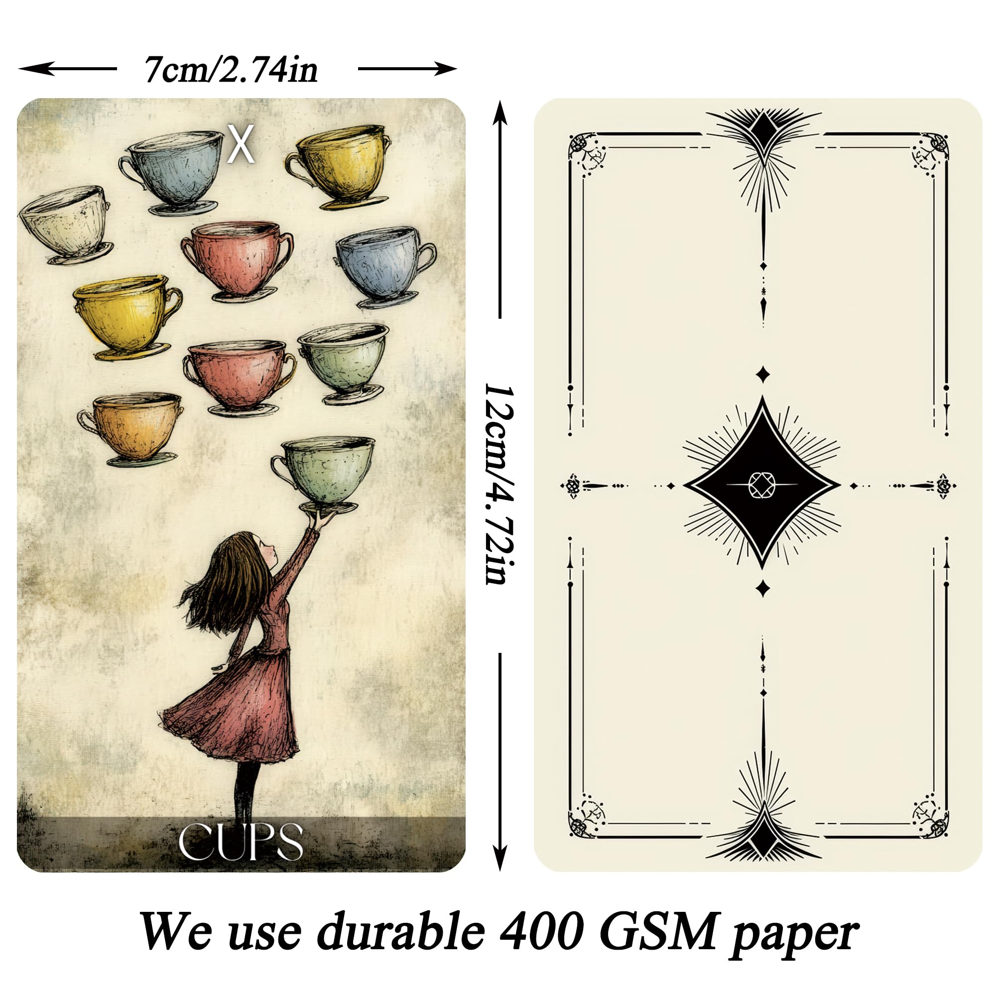 Jrskvaro Daydream Major Arcana cards showcase surreal imagery for introspective fortune telling.