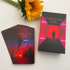 Jrskvaro What's The Vibe cards showcase vibrant art for reads.
