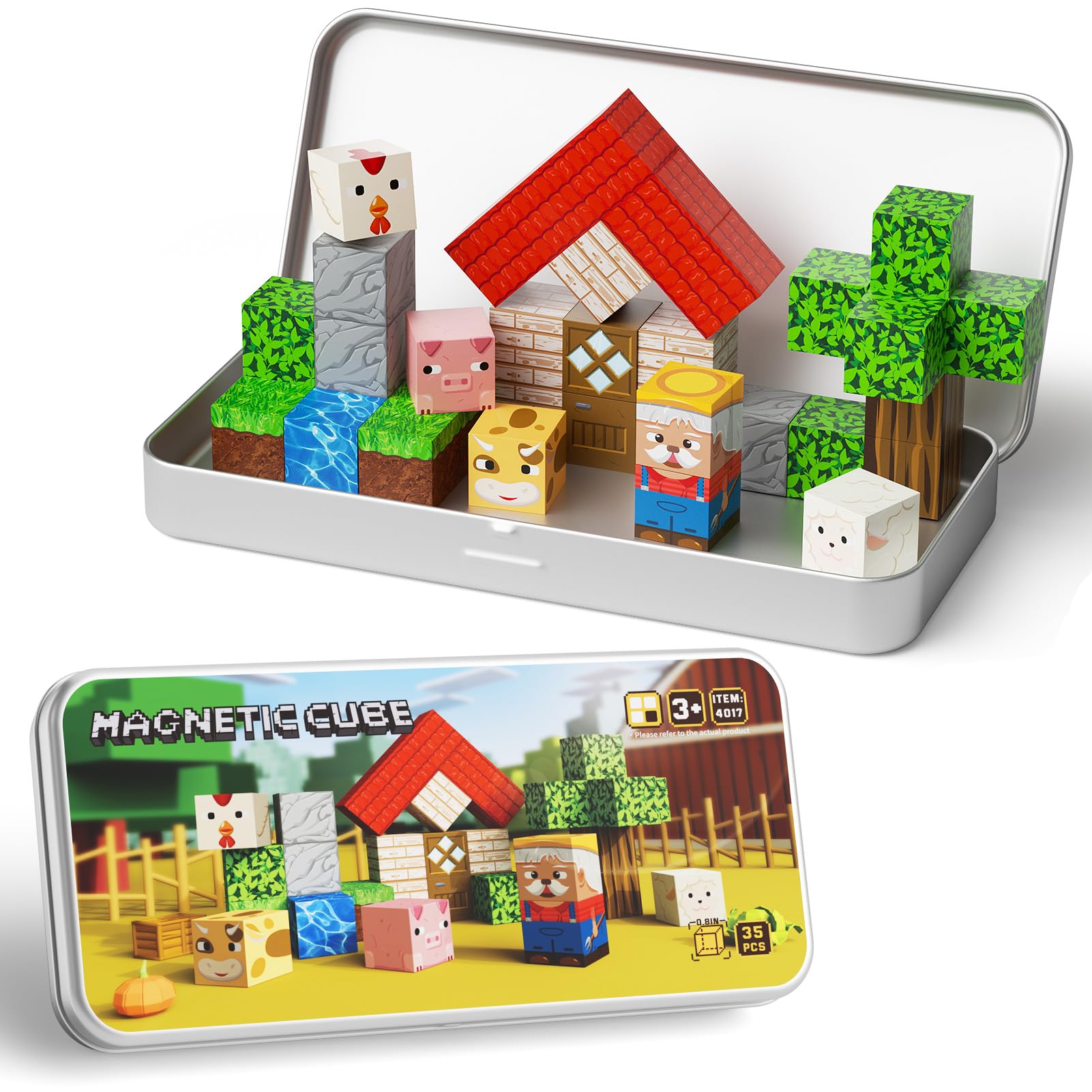 JSDKFJSA STEM toy fosters geometry and problem solving through building