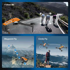 JSDOOGOO two batteries extend flight time up to 32 minutes.