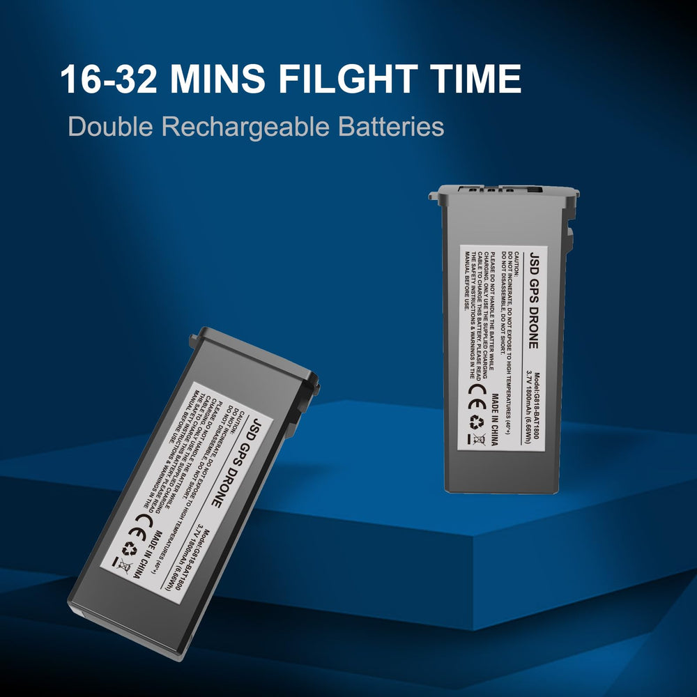 JSDOOGOO under-249g design enables easy, registration-free flights in many regions.