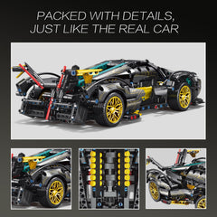 JSINMA Lambo V12 spoiler close-up emphasizes aerodynamic realism for collectors.